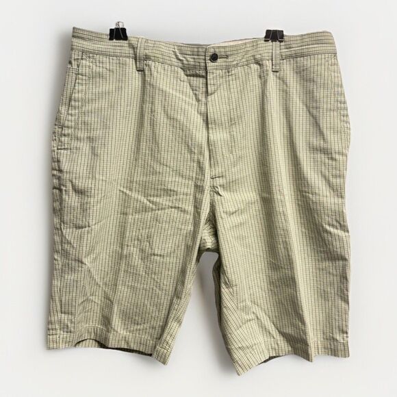 Tommy Bahama Other - Tommy Bahama Mens Shorts Green Checkered Paradise Nation Cotton Sz 38 Golf